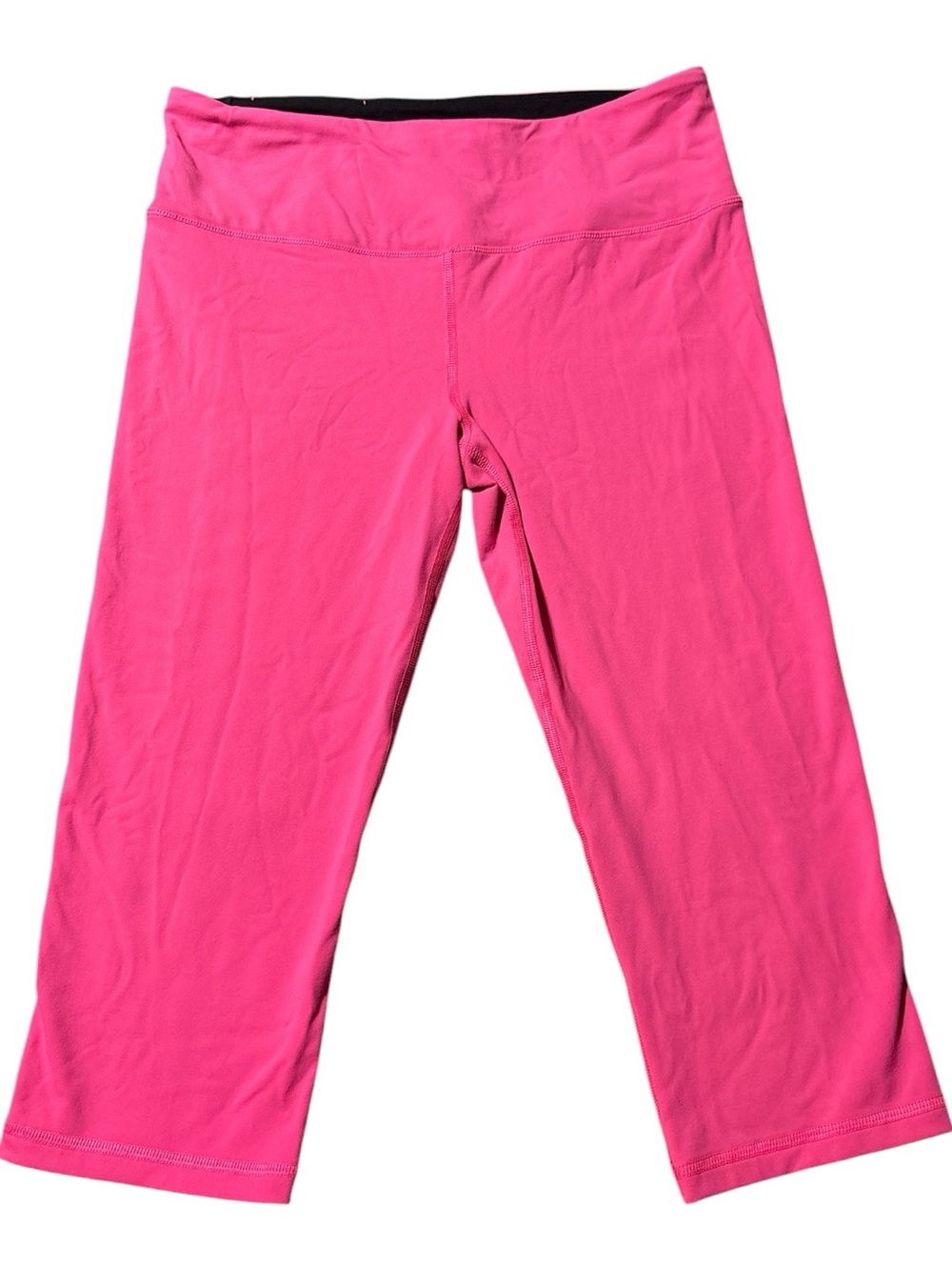 Victoria's Secret VSX Sport Knockout Cropped pink Leggings Yoga Gym Workout Med